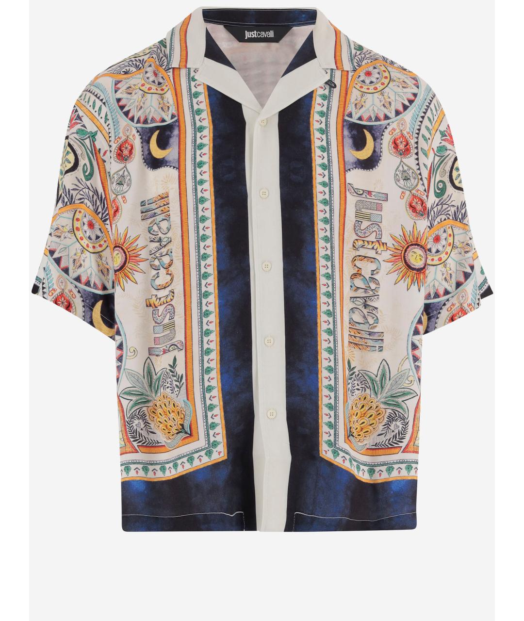 JUST CAVALLI Мульти кэжуал рубашка, фото 4