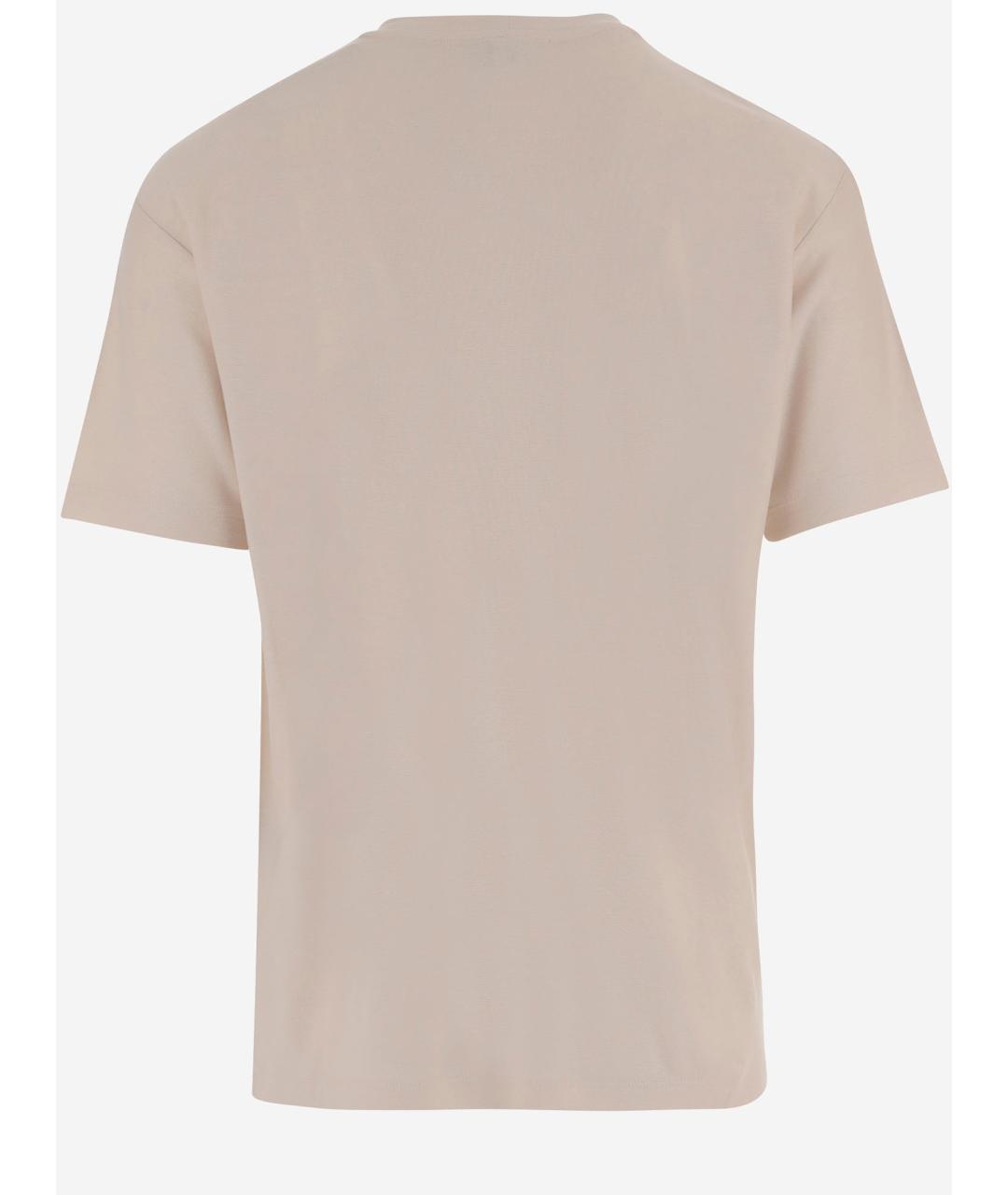 GIORGIO ARMANI Бежевая футболка, фото 2
