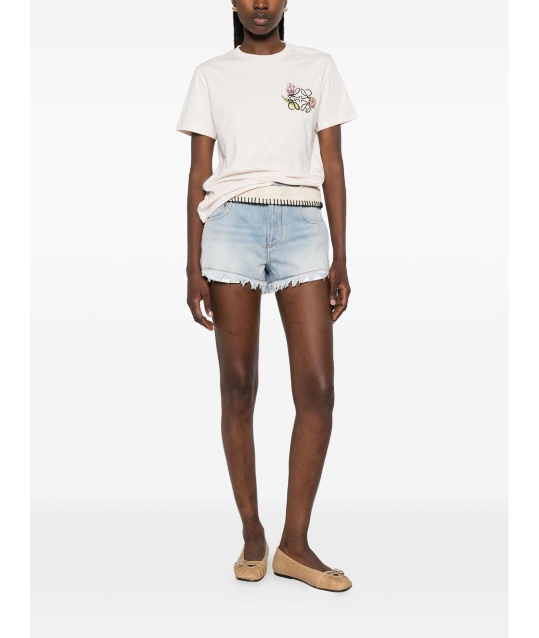 LOEWE Хлопковая футболка, фото 4