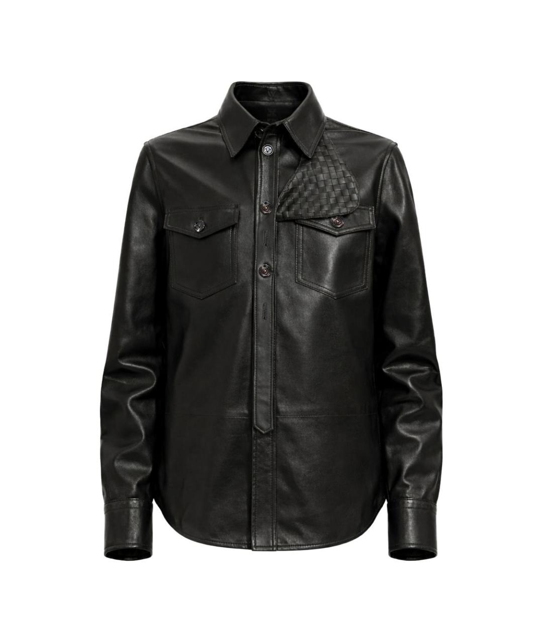 BOTTEGA VENETA Черная рубашка, фото 1