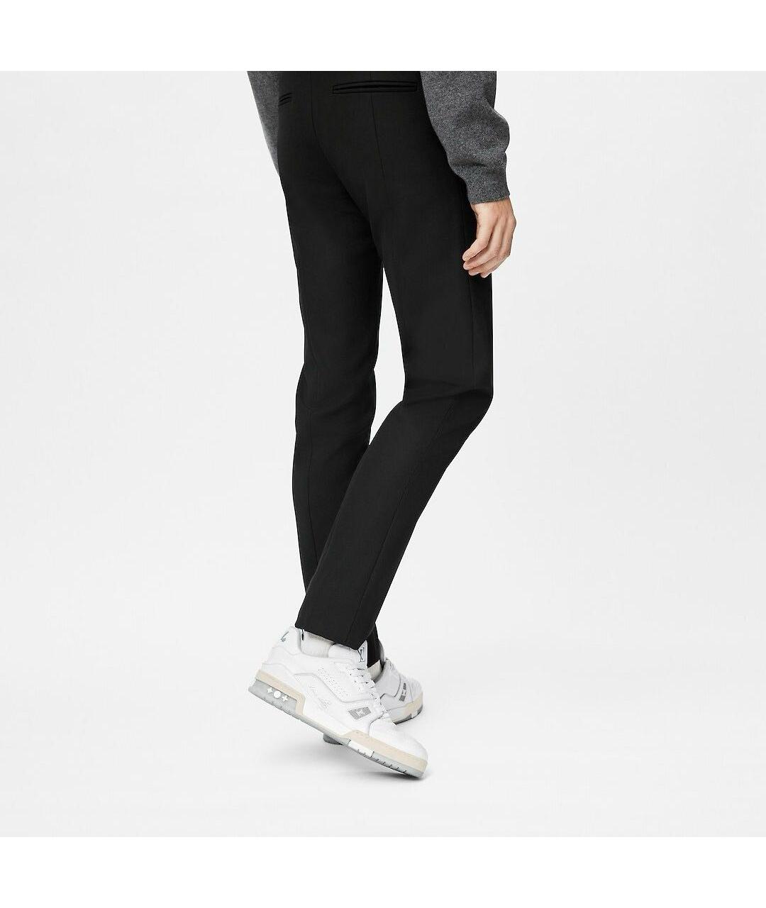 LOUIS VUITTON Белые кожаные низкие кроссовки / кеды, фото 7