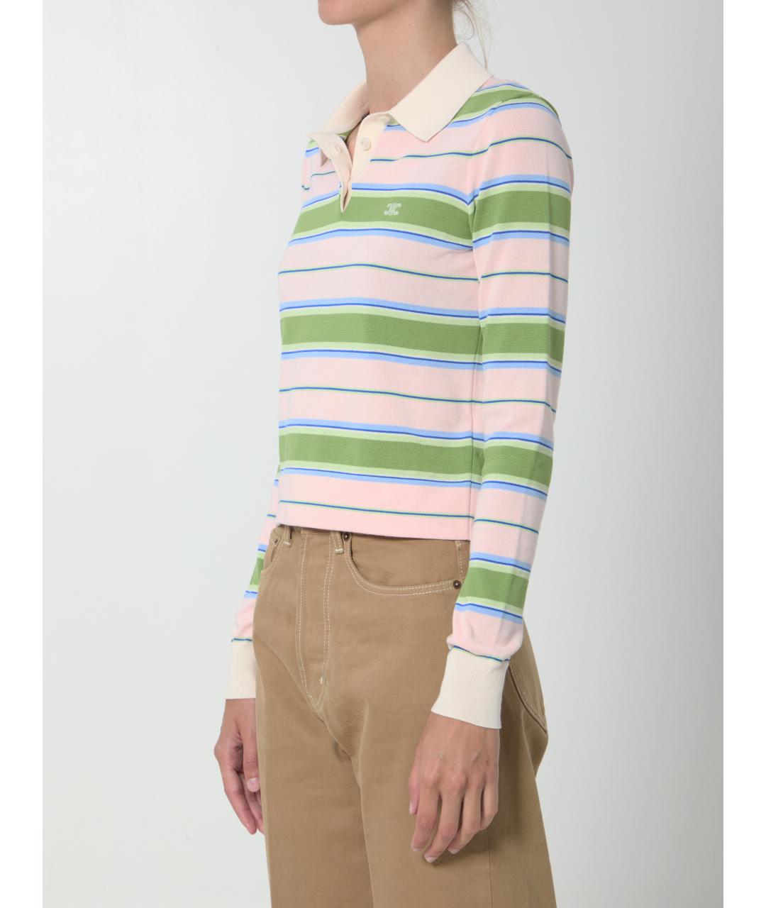 CELINE Розовый хлопковый джемпер / свитер, фото 2