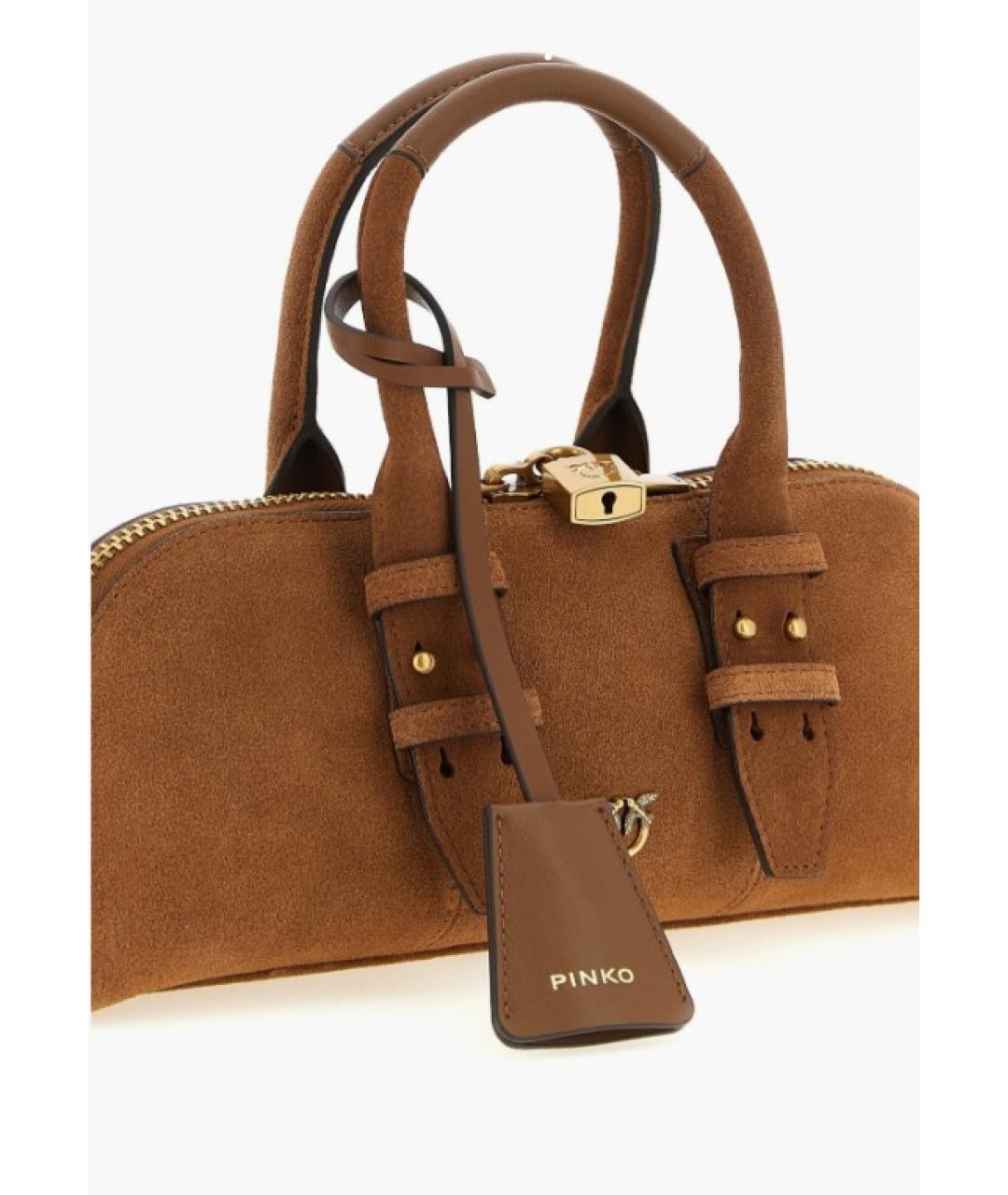 PINKO Бежевая сумка через плечо, фото 3