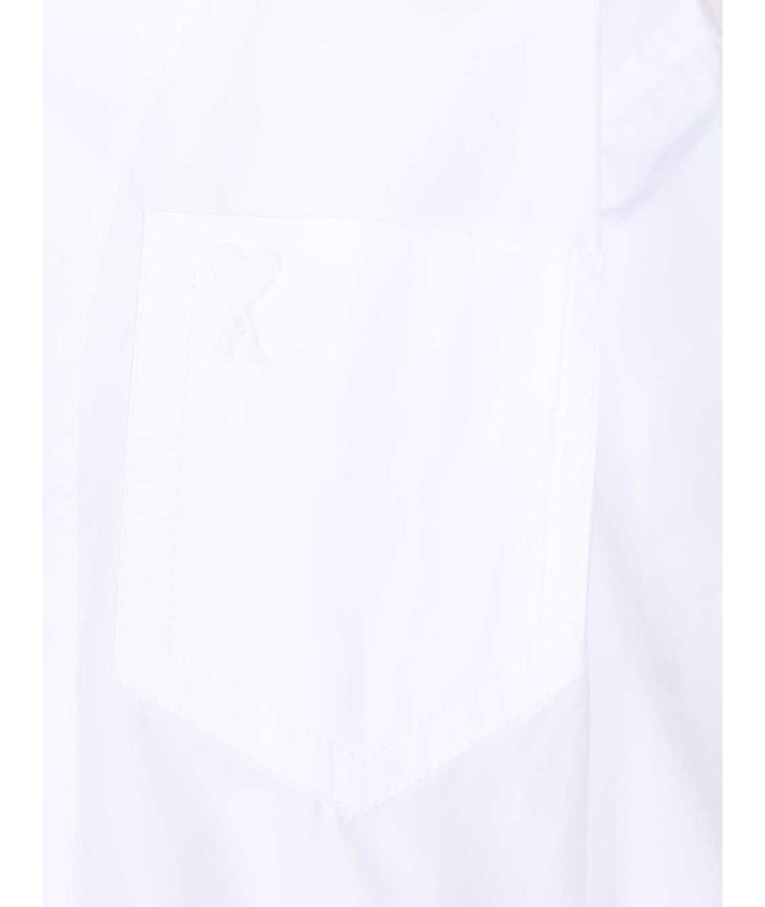 Ami Paris Черная хлопковая кэжуал рубашка, фото 5