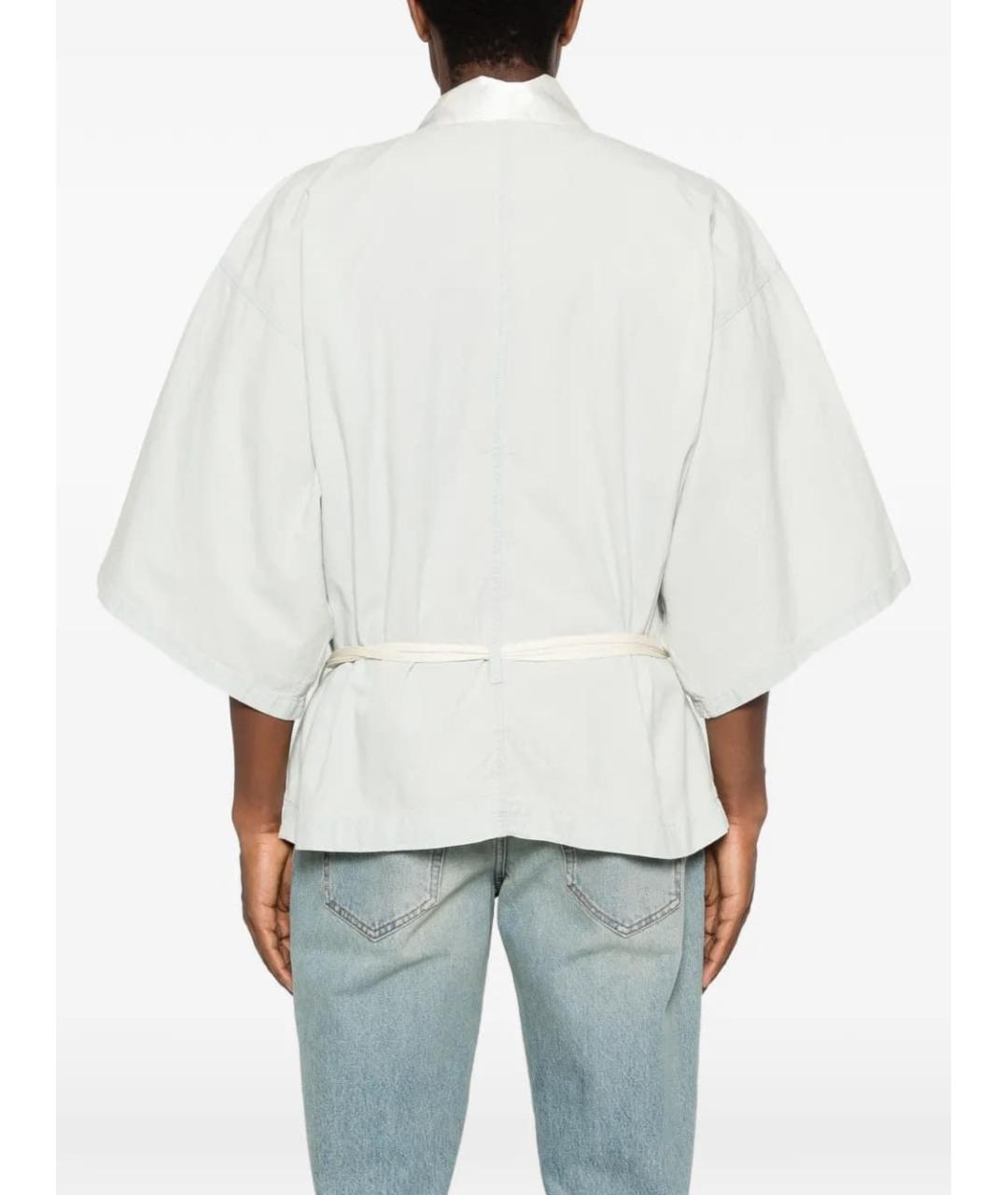 KENZO Синяя хлопковая кэжуал рубашка, фото 3