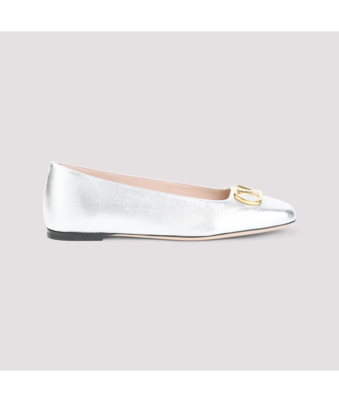 VALENTINO Кожаные балетки, фото 2