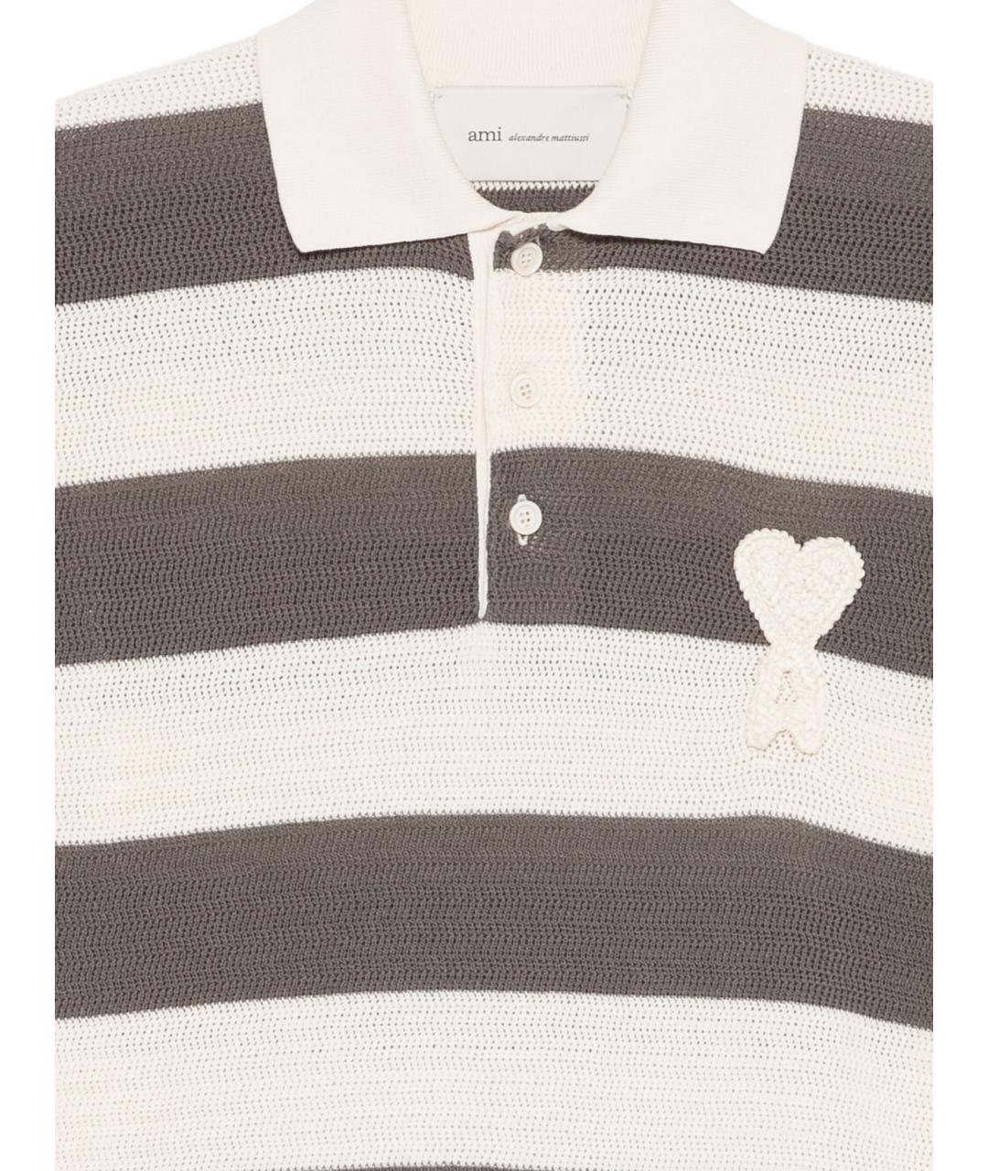 Ami Paris Мульти хлопковая футболка, фото 3