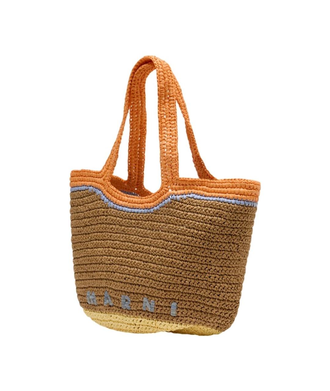 MARNI Мульти пелетеная сумка тоут, фото 2