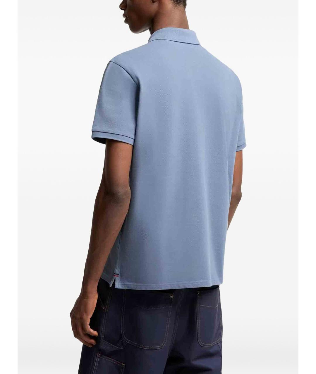 MONCLER Хлопковое поло с коротким рукавом, фото 3