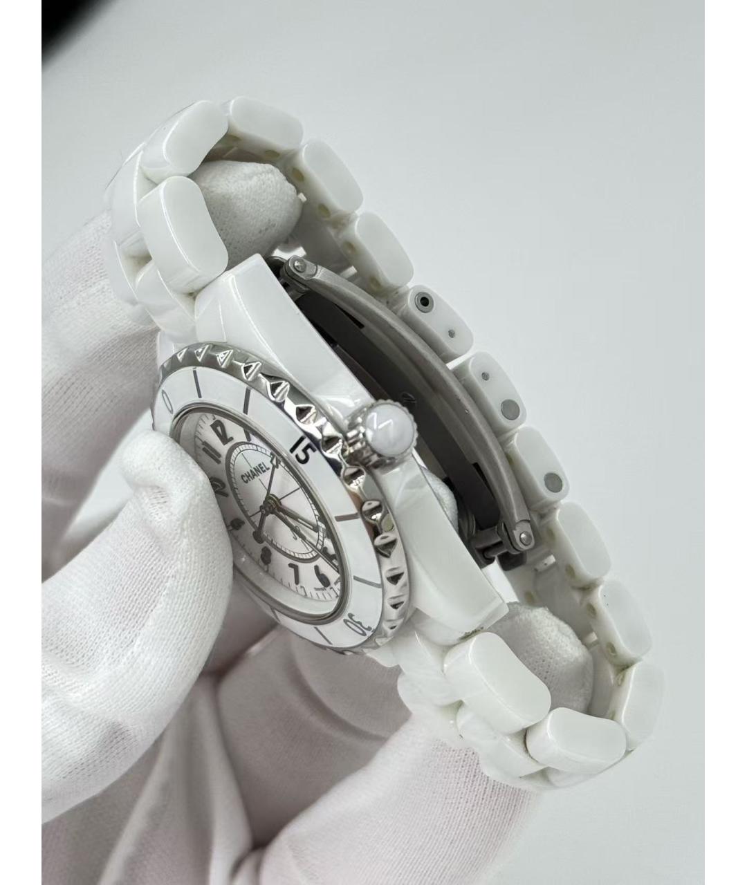 CHANEL Белые часы, фото 6