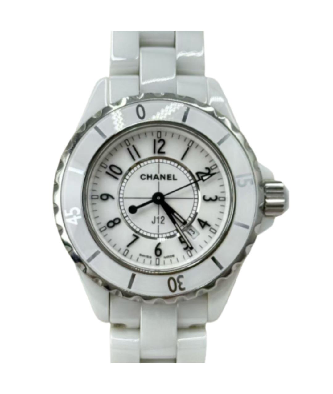 CHANEL Белые часы, фото 1