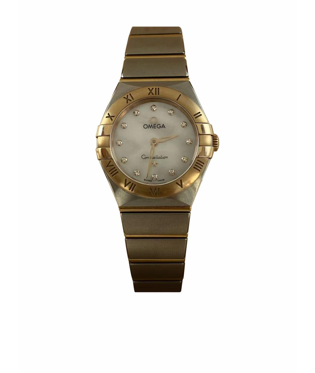 OMEGA Серебряные часы из желтого золота, фото 1