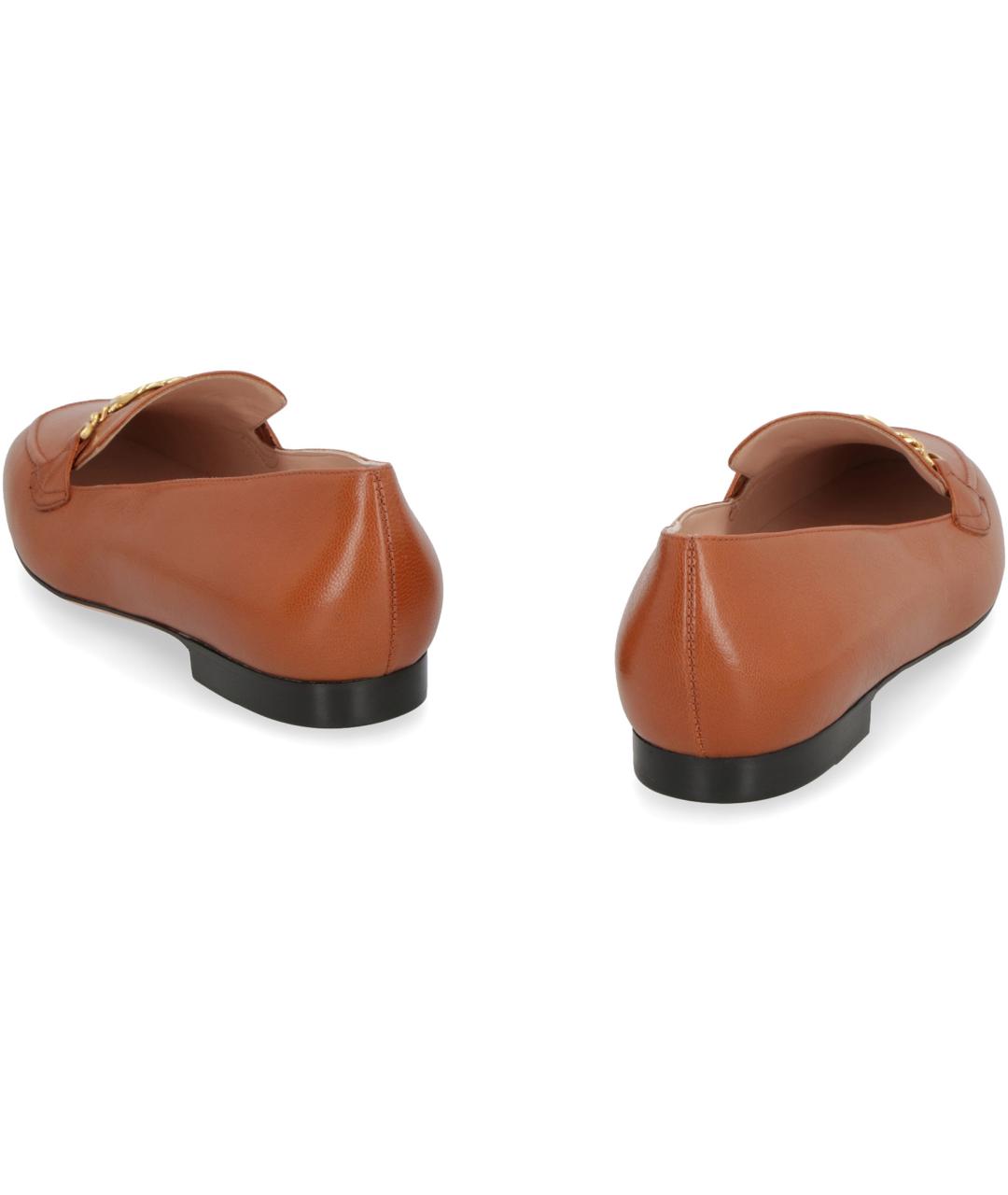 BALLY Коричневые кожаные лоферы, фото 3
