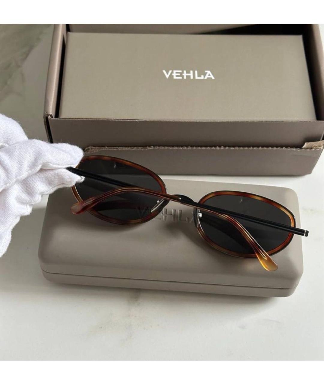 Vehla Коричневые пластиковые солнцезащитные очки, фото 6