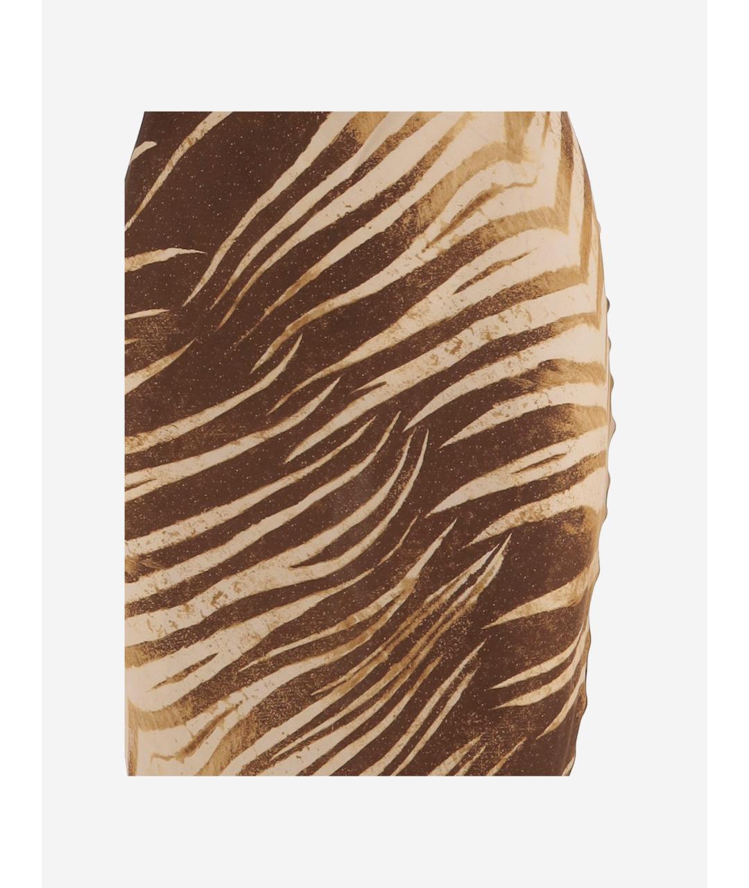 JUST CAVALLI Мульти вискозное платье, фото 3