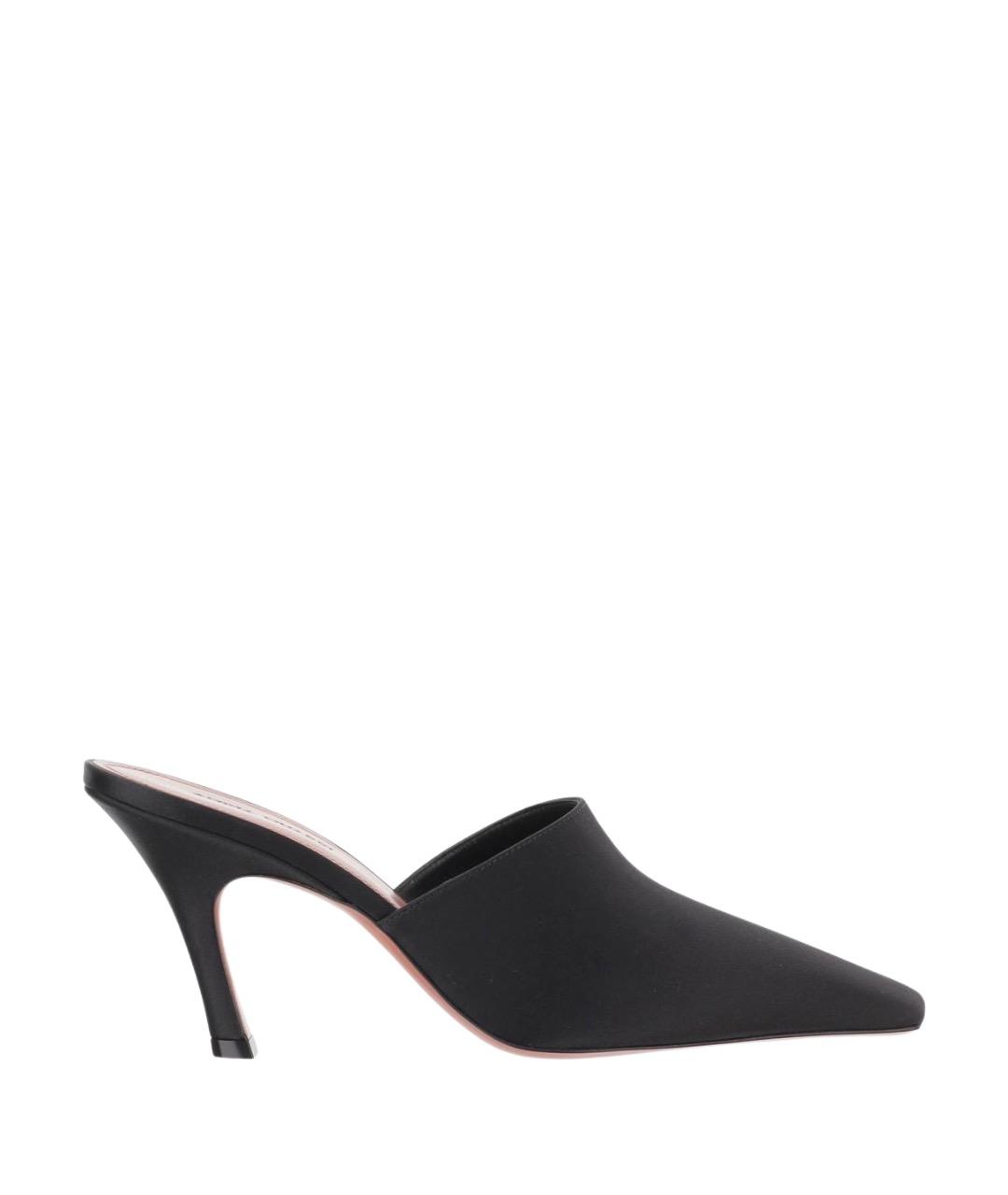 Amina Muaddi Черные туфли, фото 1