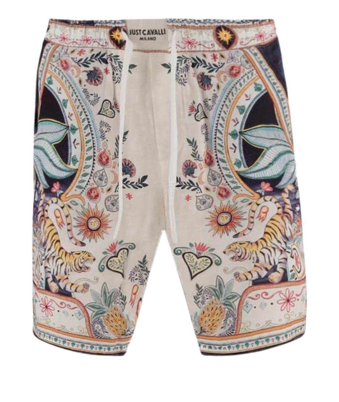 JUST CAVALLI Мульти вискозные шорты, фото 1