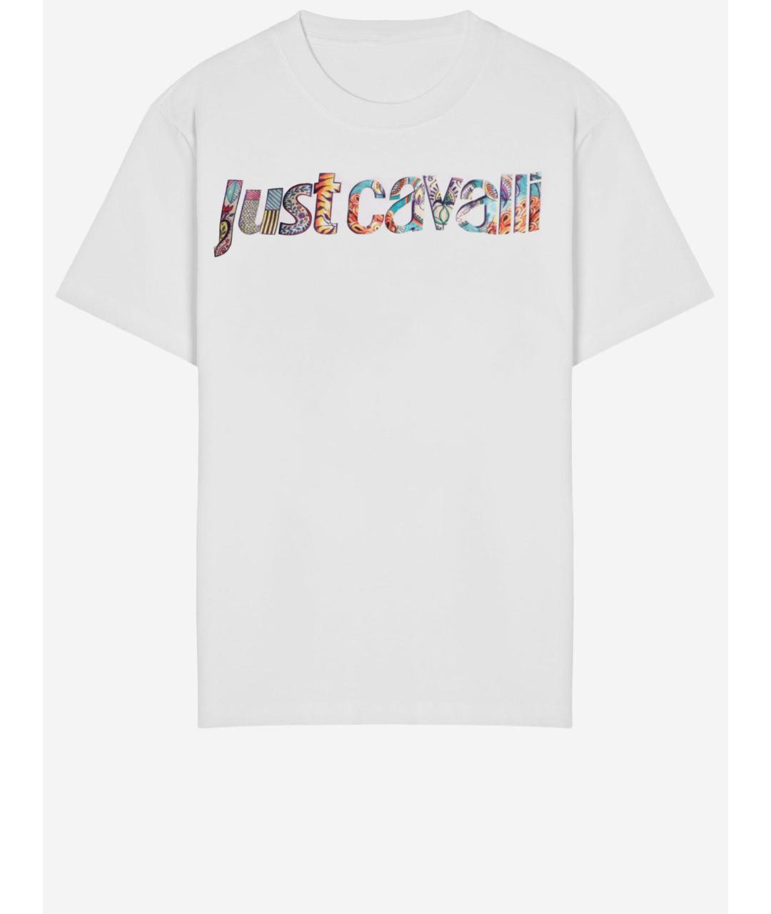 JUST CAVALLI Белая футболка, фото 4