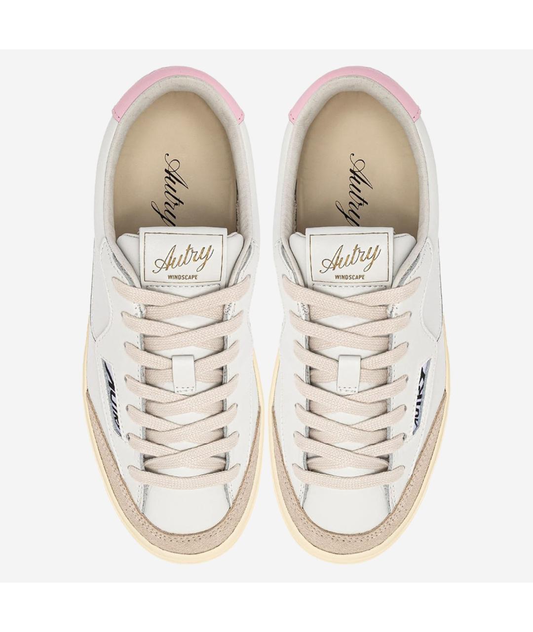 AUTRY Белые кожаные кеды, фото 4