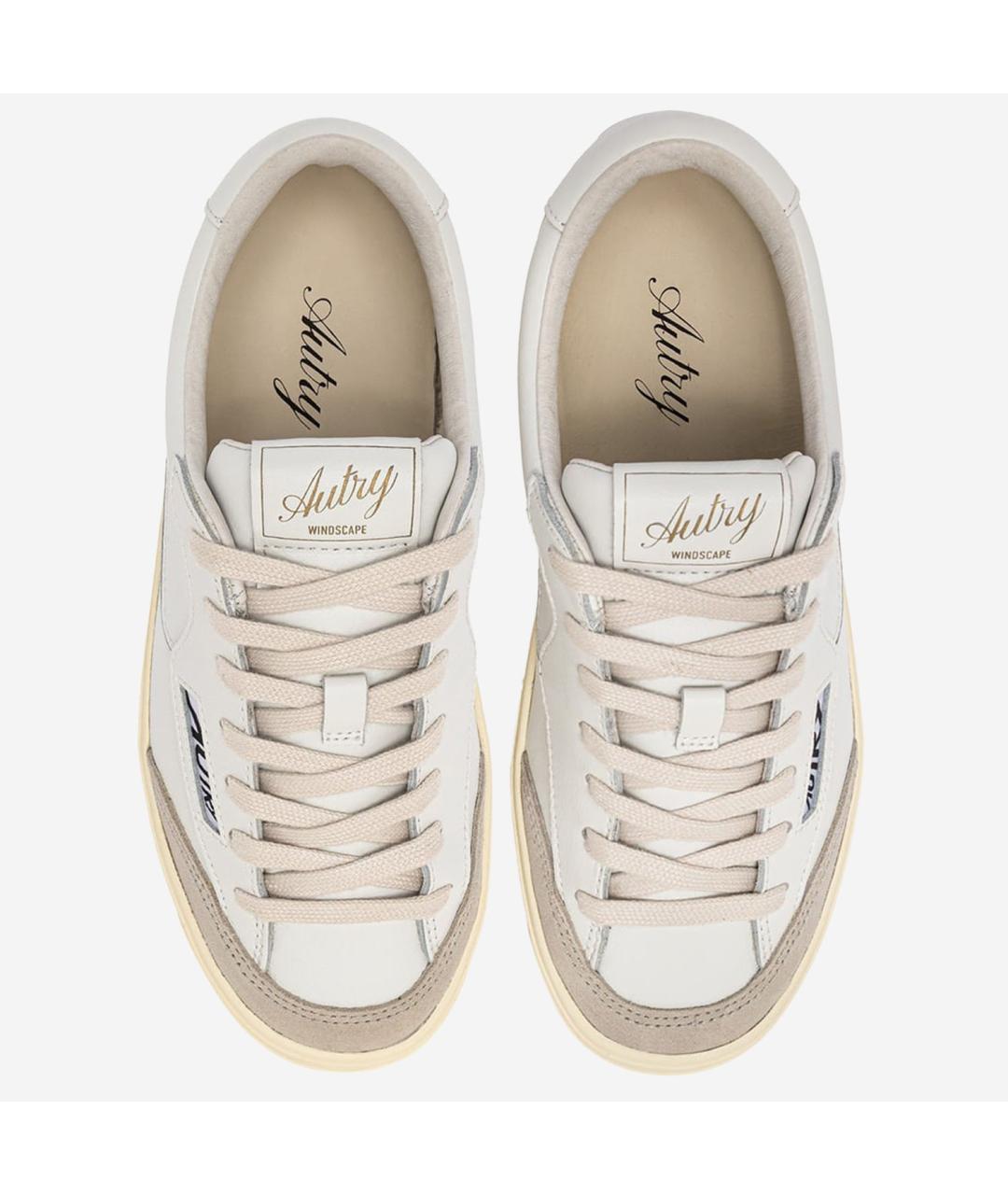 AUTRY Белые кожаные кеды, фото 4