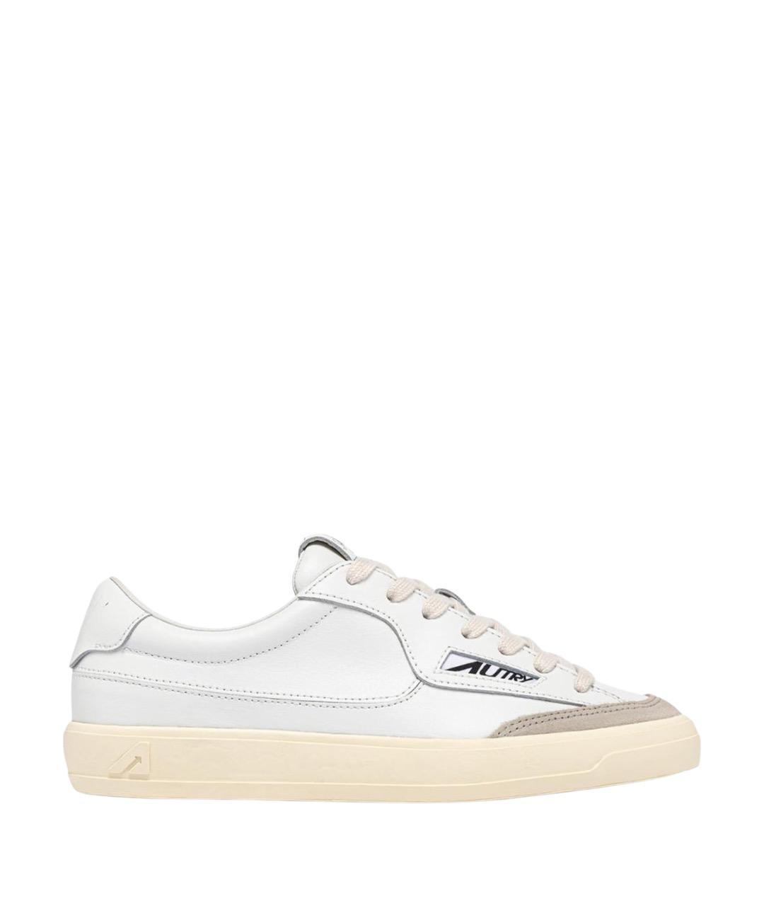 AUTRY Белые кожаные кеды, фото 1