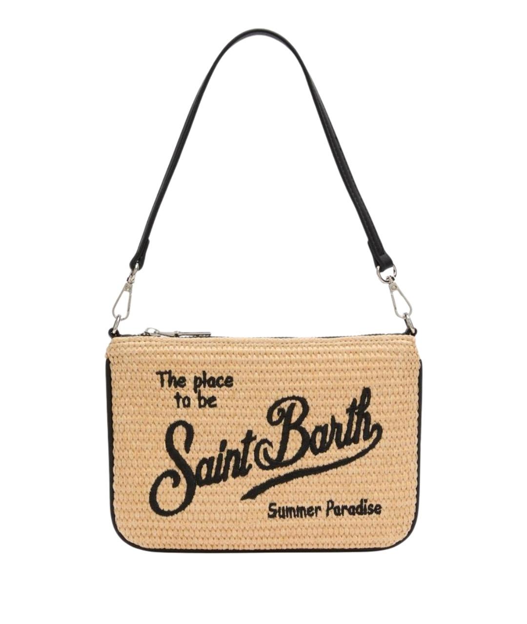 MC2 SAINT BARTH Бежевая сумка через плечо, фото 1