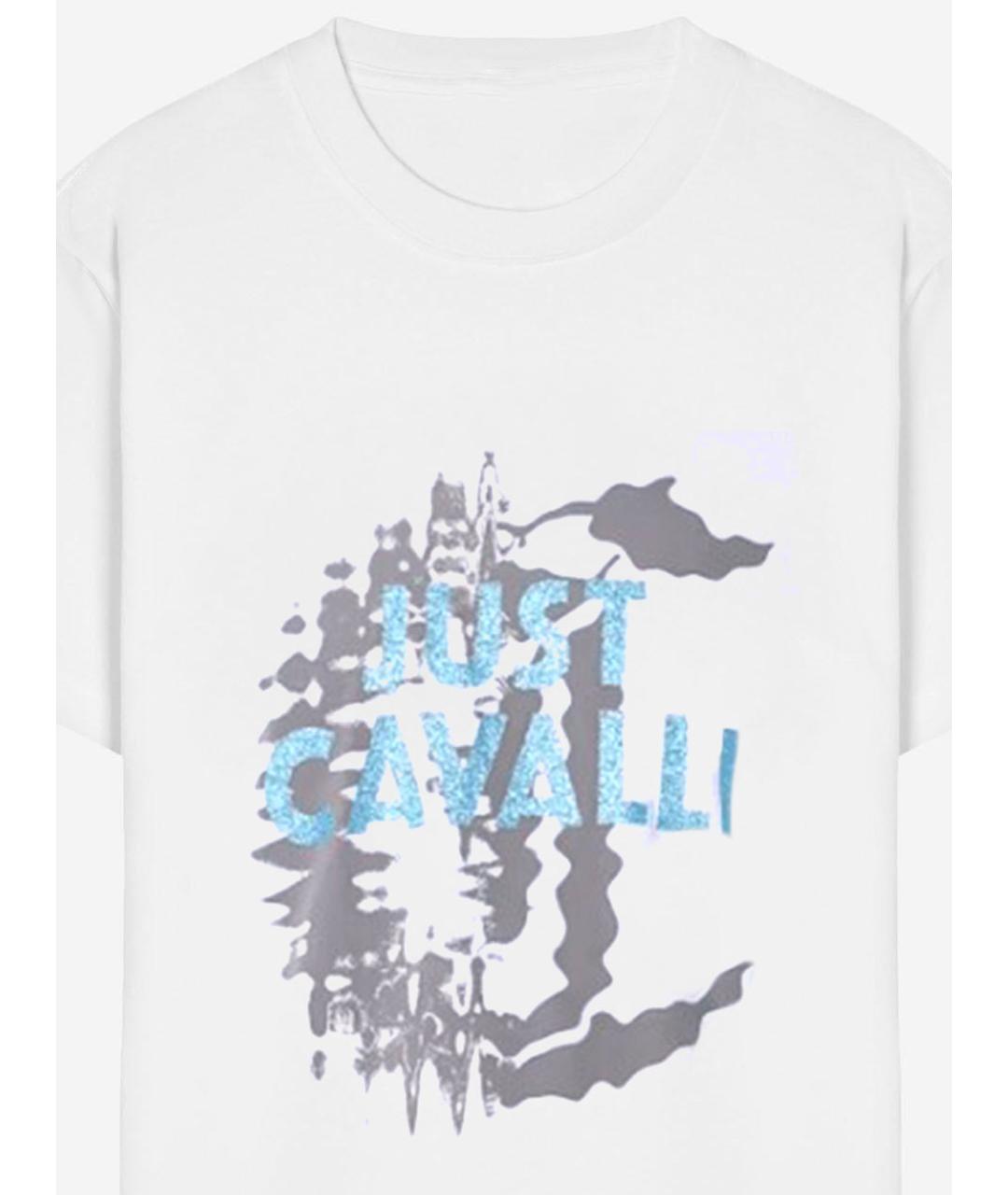 JUST CAVALLI Белая футболка, фото 3