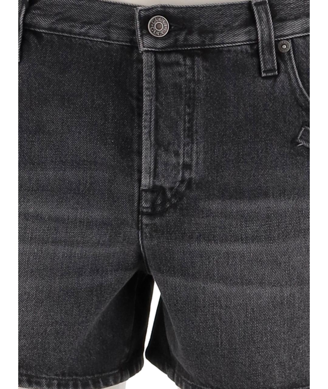 GUCCI Серые деним шорты, фото 3