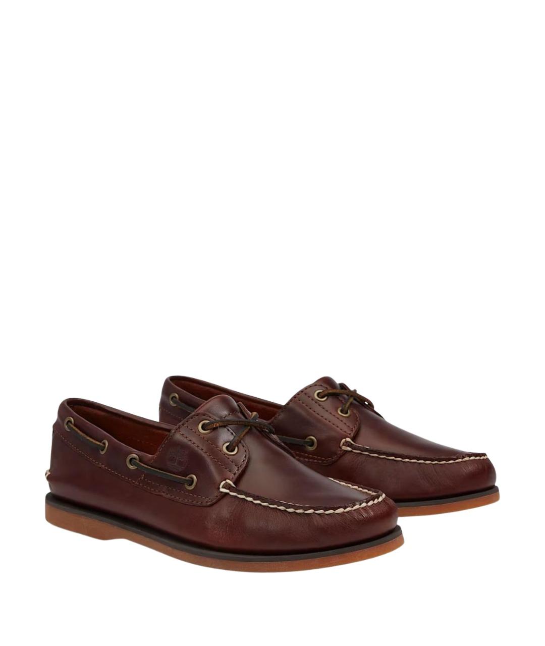 TIMBERLAND Коричневые низкие ботинки, фото 3