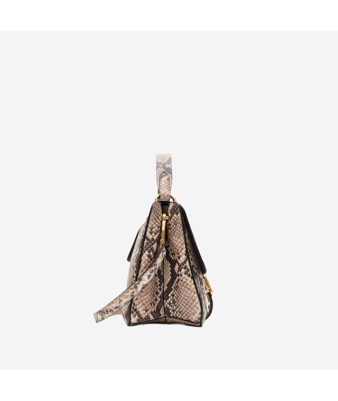 BURBERRY Мульти кожаная сумка с короткими ручками, фото 2