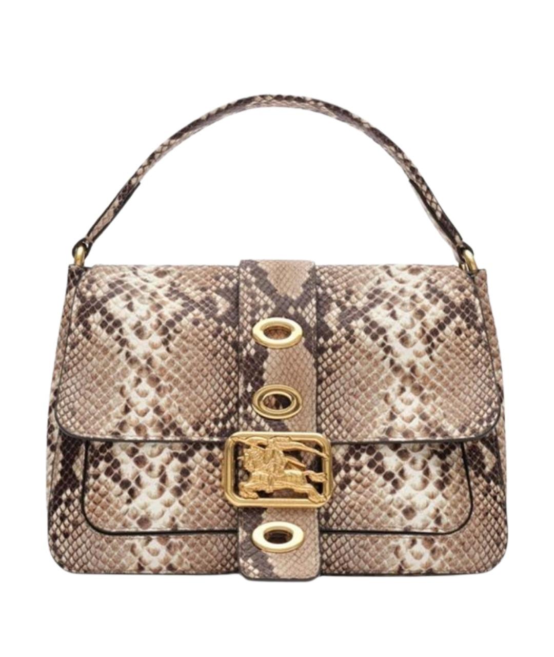 BURBERRY Мульти кожаная сумка с короткими ручками, фото 1