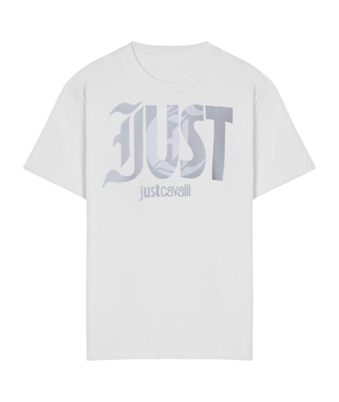 JUST CAVALLI Белая футболка, фото 1