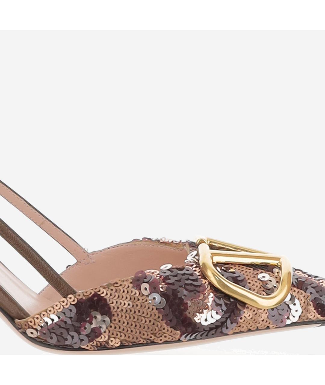 VALENTINO Мульти кожаные туфли, фото 3