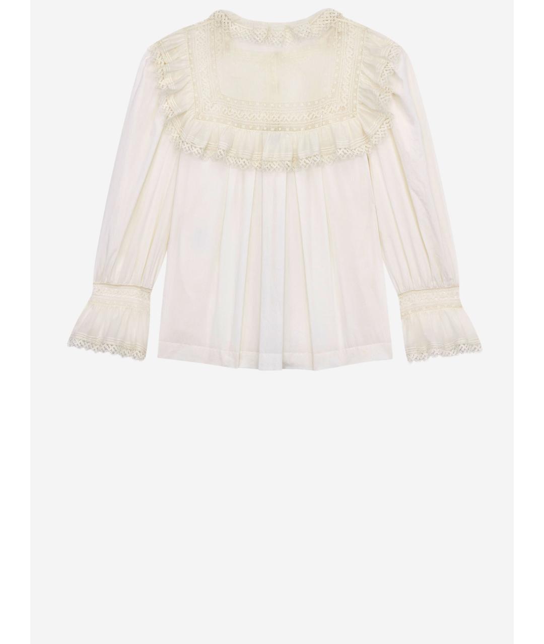 SAINT LAURENT Бежевая рубашка, фото 2