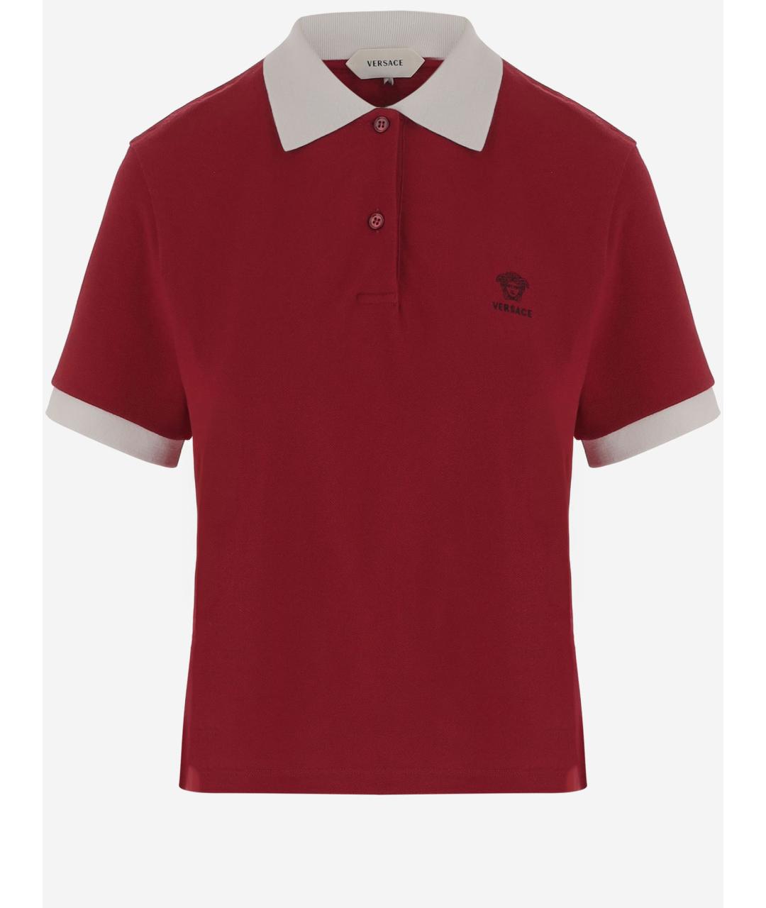 VERSACE Красная футболка, фото 4