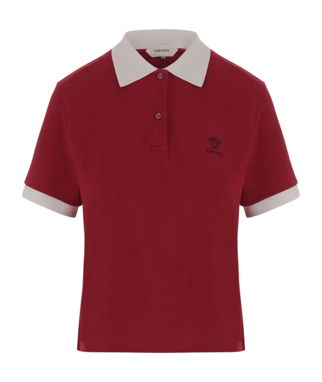 VERSACE Красная футболка, фото 1