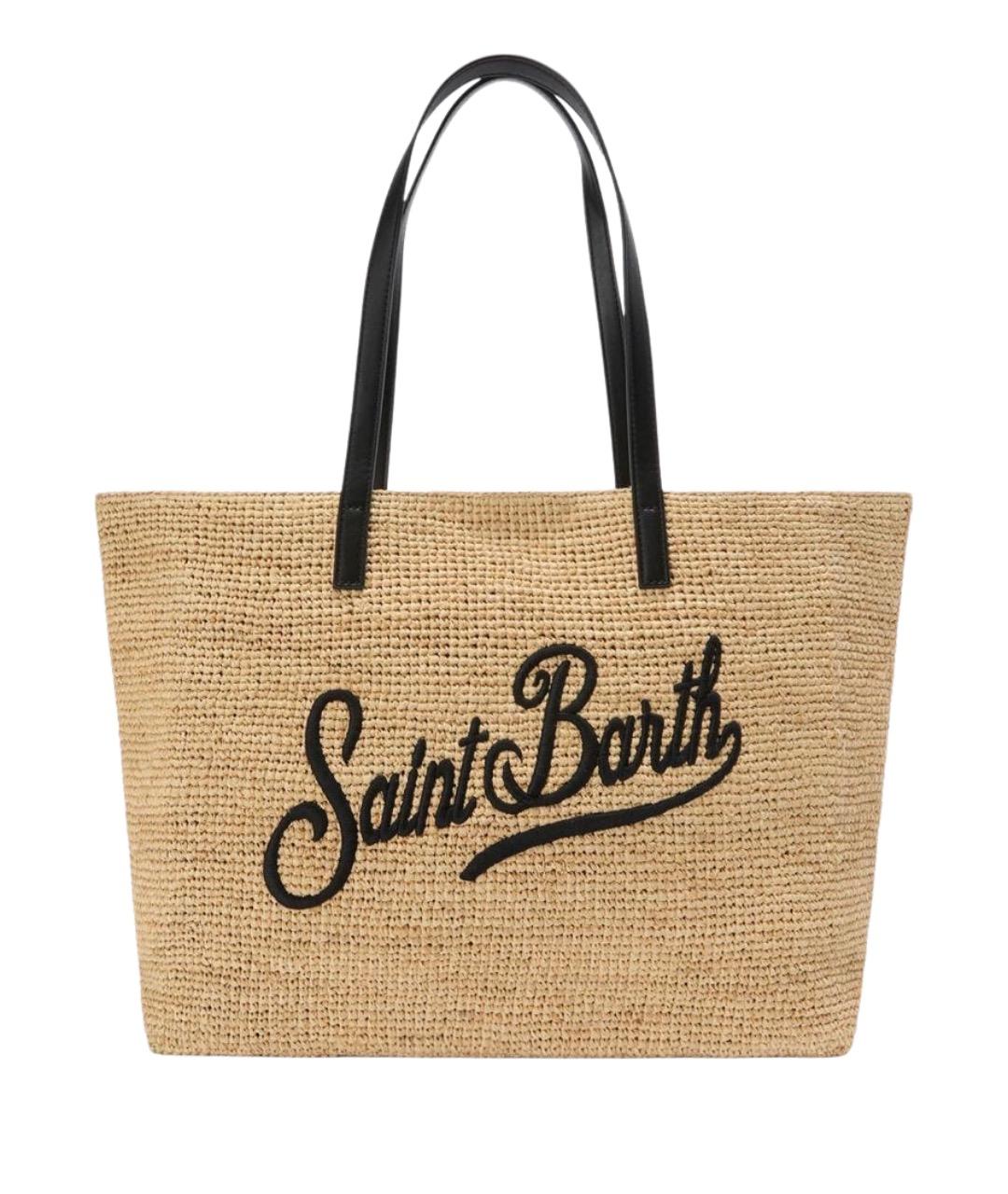 MC2 SAINT BARTH Бежевая сумка тоут, фото 1