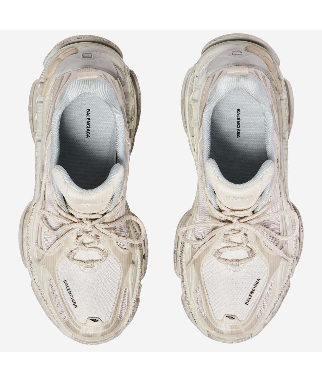 BALENCIAGA Белые синтетические кроссовки, фото 2