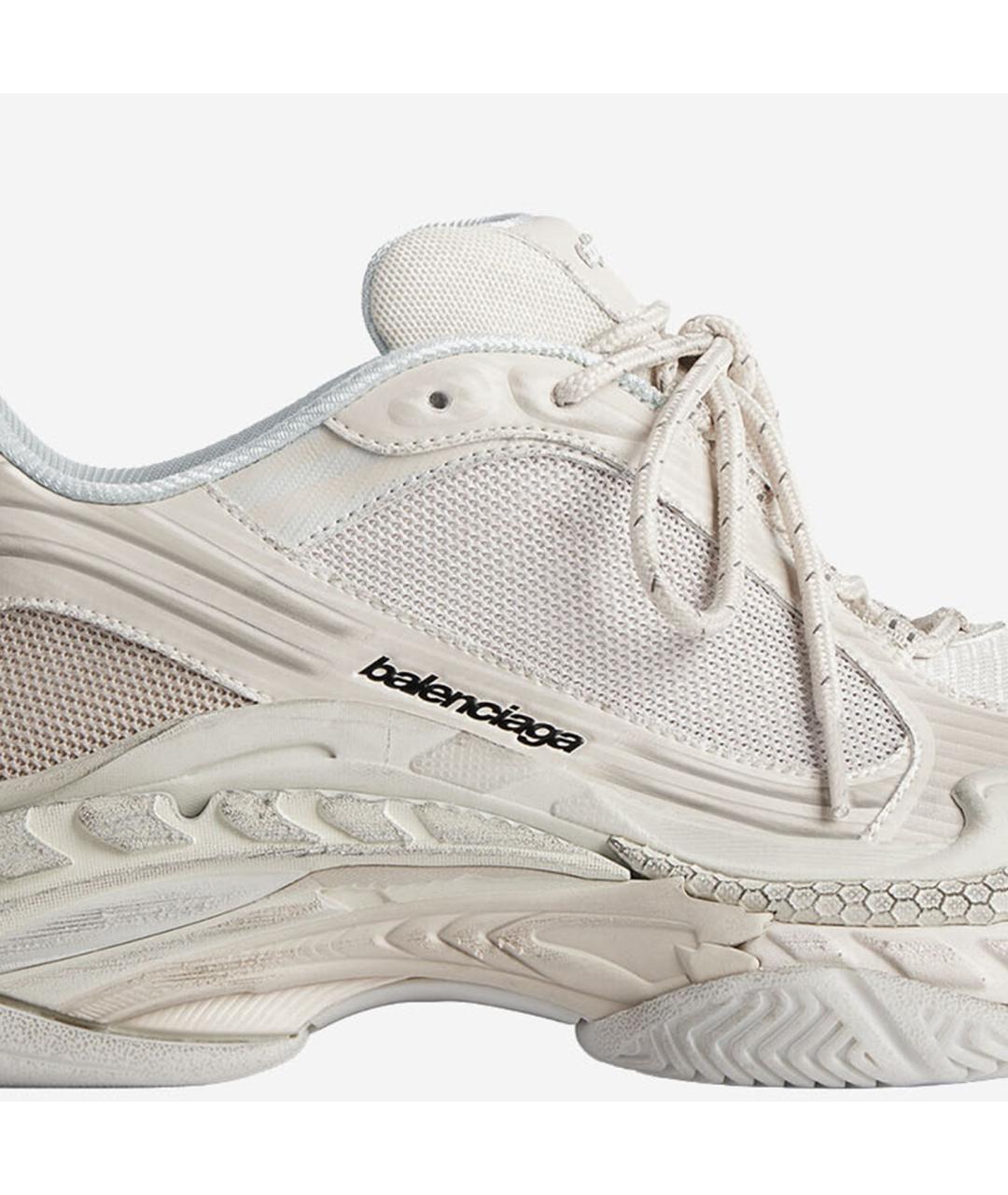 BALENCIAGA Белые синтетические кроссовки, фото 5