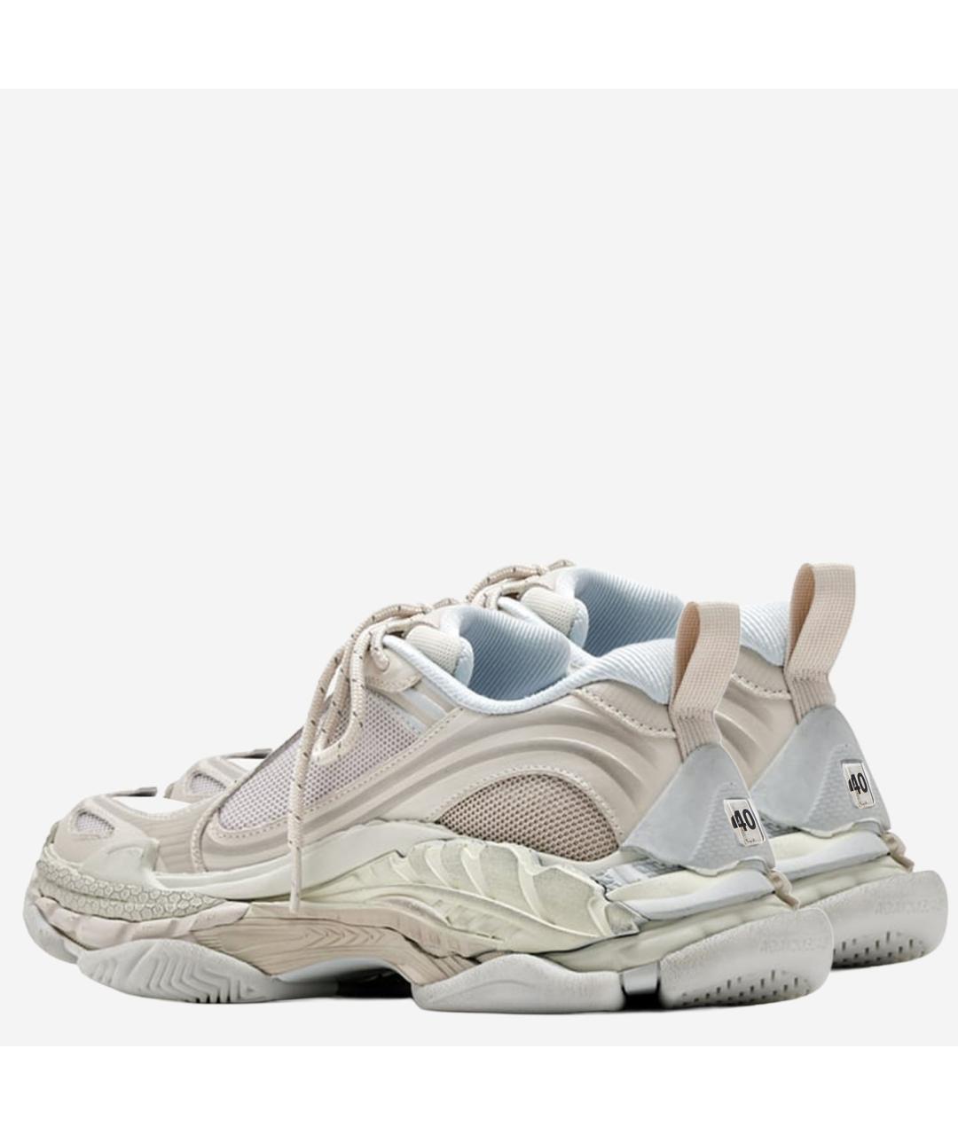 BALENCIAGA Белые синтетические кроссовки, фото 4