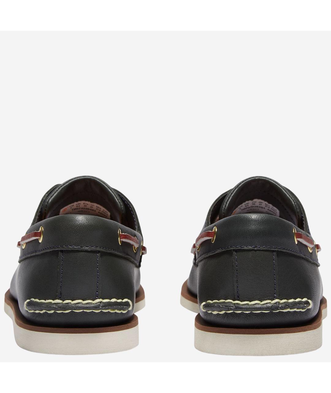 TIMBERLAND Темно-синие кожаные лоферы, фото 4