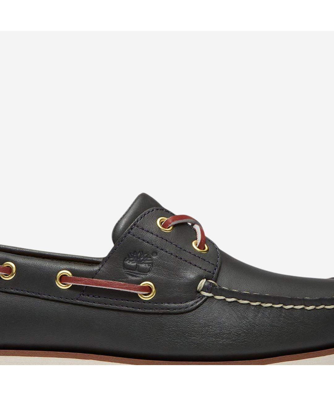 TIMBERLAND Темно-синие кожаные лоферы, фото 5