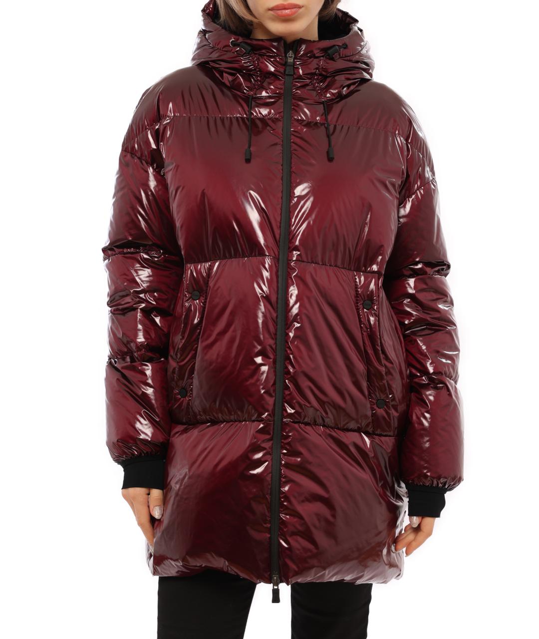 HERNO Бордовый пуховик, фото 1