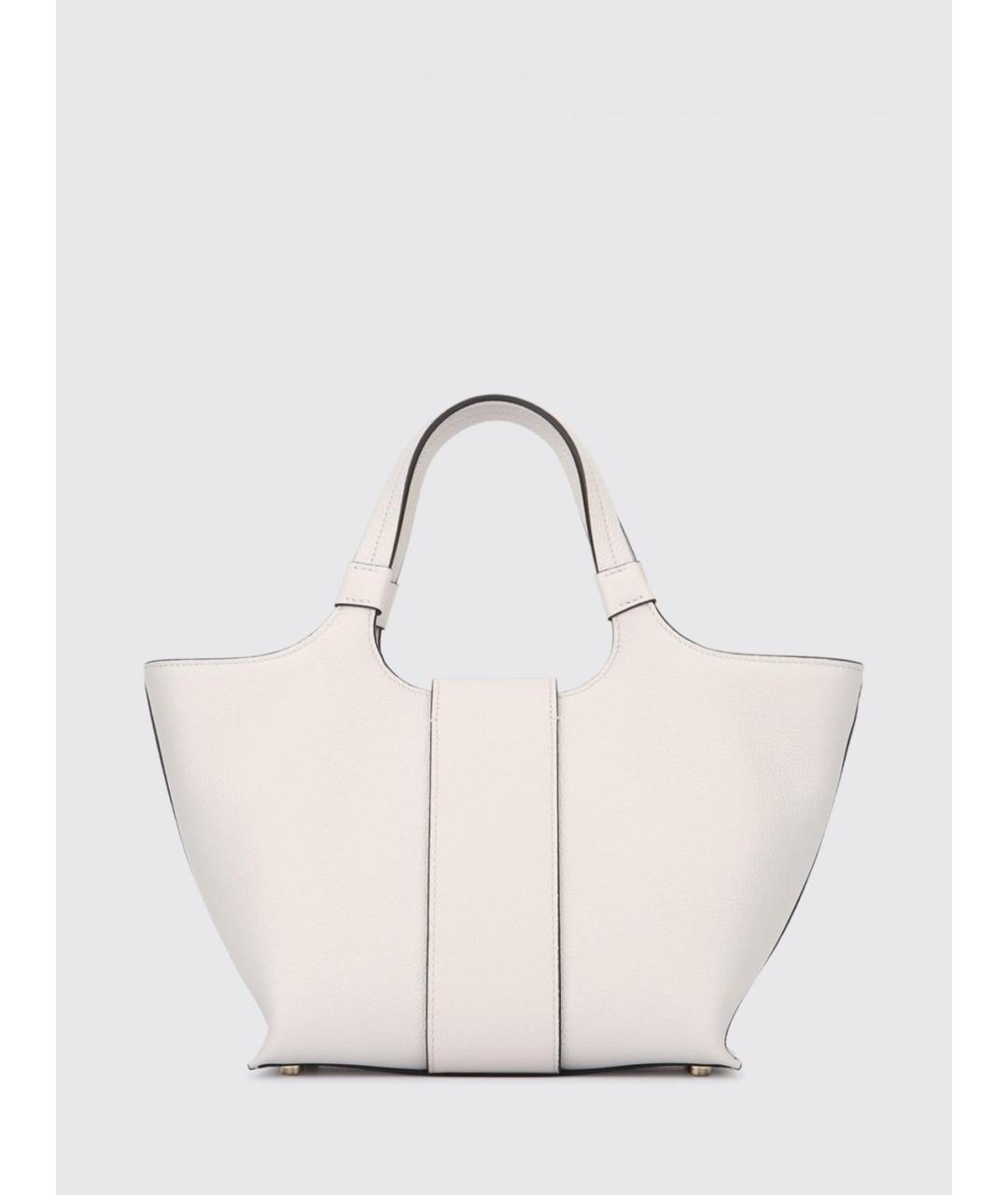 ROGER VIVIER Белая кожаная сумка тоут, фото 2