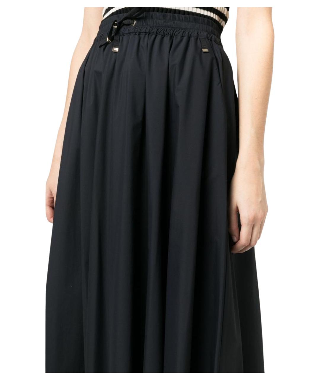 HERNO Черная юбка миди, фото 4