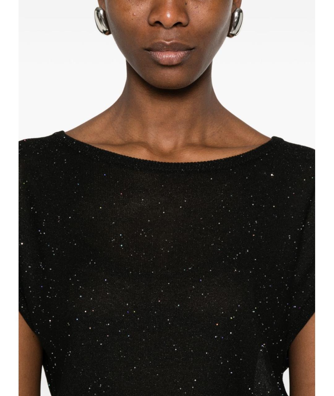 HERNO Черная футболка, фото 2