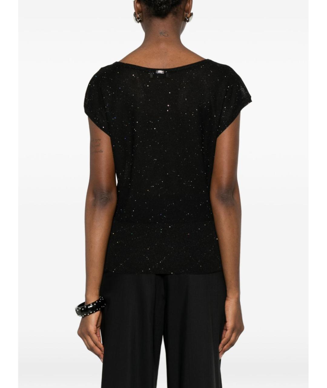 HERNO Черная футболка, фото 5