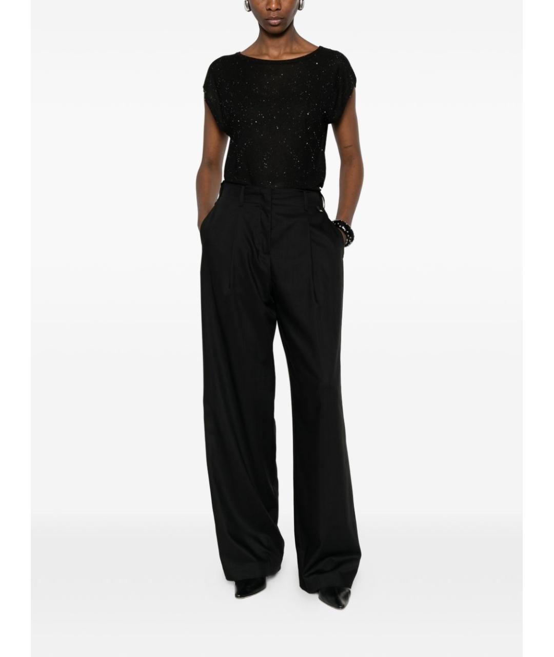 HERNO Черная футболка, фото 4