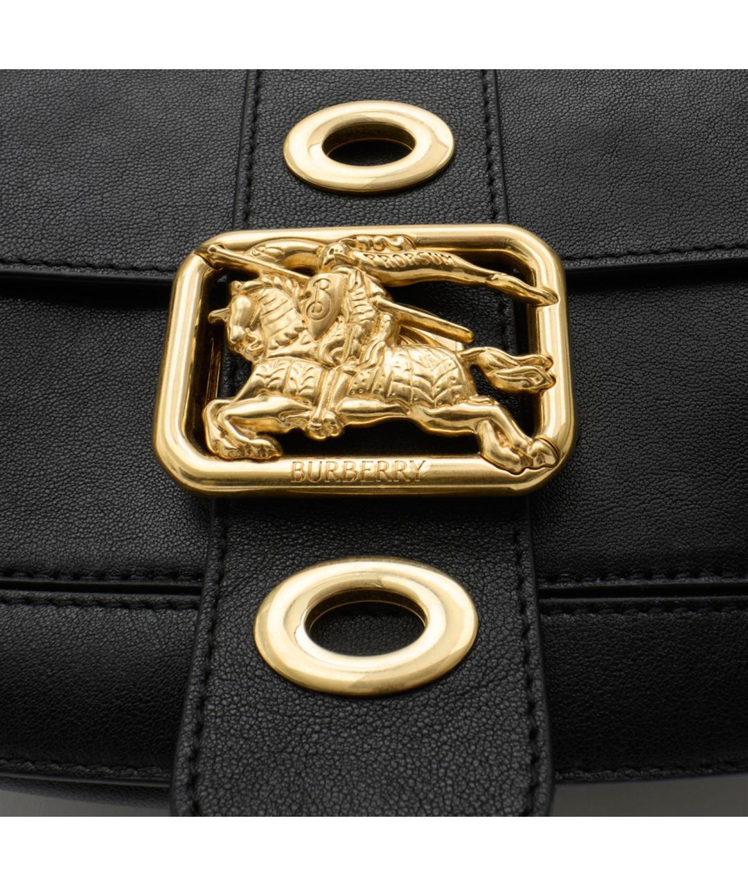 BURBERRY Черная сумка через плечо, фото 4