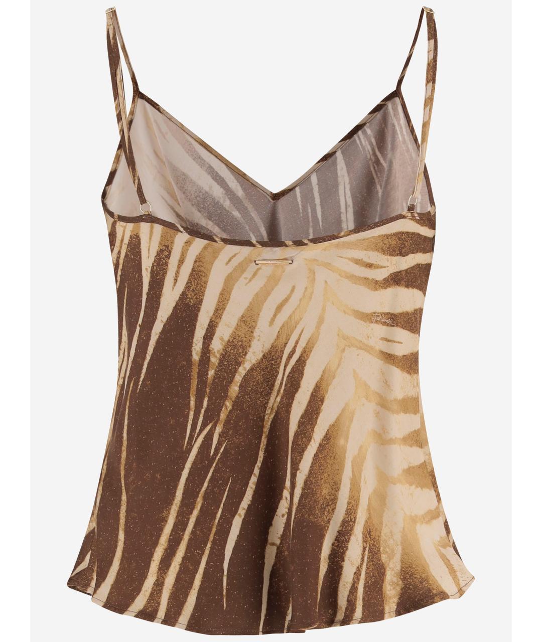 JUST CAVALLI Мульти вискозная майка, фото 2